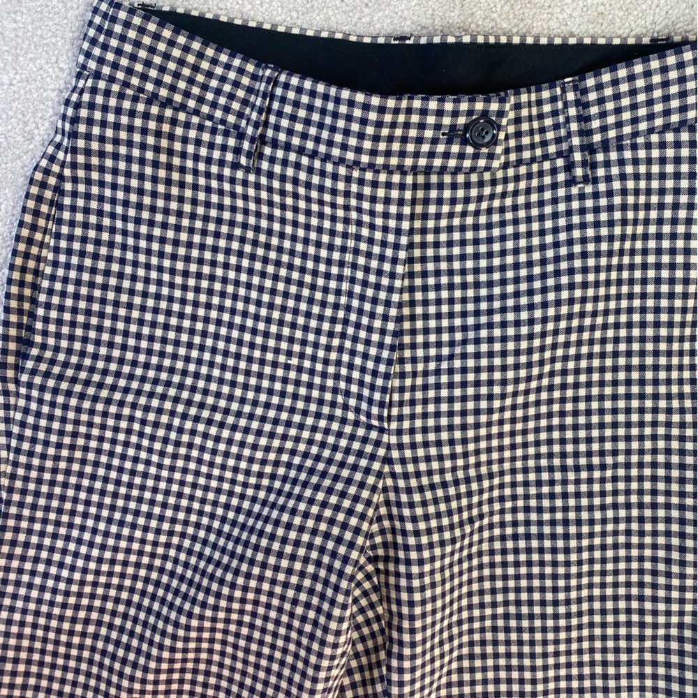 Moschino Vintage Wool Gingham Trouser